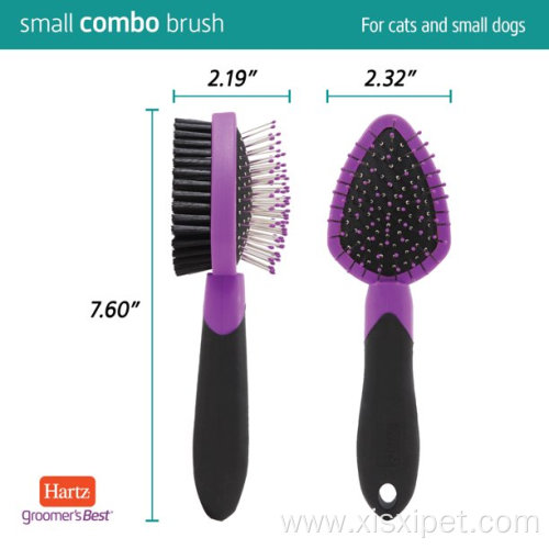 Best Combo Grooming Brush for Cat Small Dogs